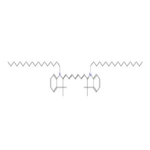 DiR,2-((1E,3E,5E)-7-((E)-3,3-dimethyl-1-octadecylindolin-2-ylidene)hepta-1,3,5-trien-1-yl)-3,3-dimethyl-1-octadecyl-3H-indol-1-ium iodide
