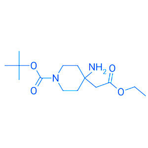 4-氨基-4-(2-乙氧基-2-氧乙基)哌啶-1-羧酸叔丁酯