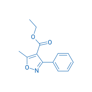 5-甲基-3-苯基异恶唑-4-羧酸乙酯,Ethyl 5-methyl-3-phenylisoxazole-4-carboxylate