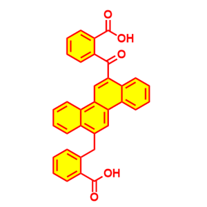2-({12-[(2-羧基苯基)羰基]屈-6-基}甲基)苯甲酸