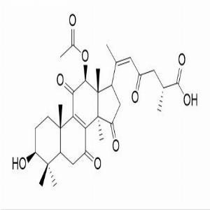 12β-Acetoxy-3β-hydroxy-7,11,15,23-tetraoxo-lanosta-8,20E-diene-26-oic acid，12β-Acetoxy-3β-hydroxy-7,11,15,23-tetraoxo-lanosta-8,20E-diene-26-oic acid，1085338-75-5