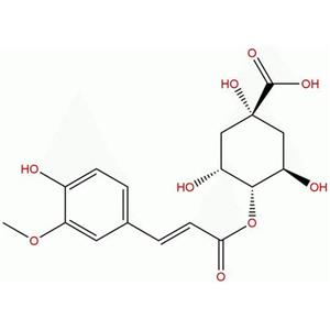 4-O-阿魏酰奎尼酸，4-O-Feruloylquinic acid，2613-86-7