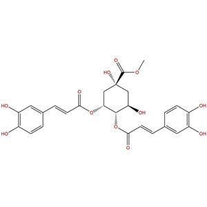 4,5-二-O-咖啡酰基奎宁酸甲酯，4,5-Di-O-caffeoylquinic acid methyl ester，188742-80-5