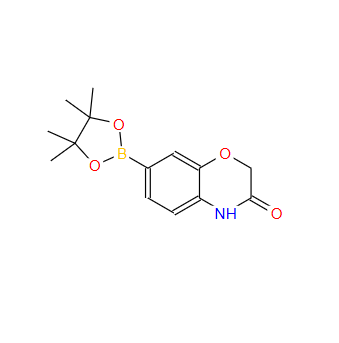 3(4H)-氧代-2H-苯并[B][1,4]恶嗪-7-硼酸那醇酯,7-(4,4,5,5-tetramethyl-1,3,2-dioxaborolan-2-yl)-2H-benzo[b][1,4]oxazin-3(4H)-one