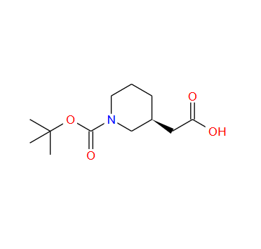(S)-N-BOC-3-哌啶乙酸,(S)-3-CARBOXYMETHYL-PIPERIDINE-1-CARBOXYLIC ACID TERT-BUTYL ESTER