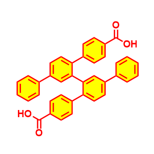 4',5''-二苯基-1,1':2',1'':2'',1'''-四联苯-4,4'''-二甲酸,4',5''-diphenyl-1,1':2',1'':2'',1'''-quaterphenyl-4,4'''-dicarboxylic acid