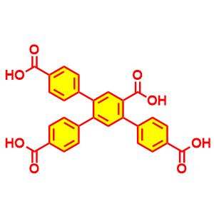5'-(4-羧基苯基)-[1,1':2',1''-三联苯]-4,4',4''-三甲酸,5′-(4-carboxyphenyl)-(1,1′:2′,1″-terphenyl)-4,4′,4″-tricarboxylic acid