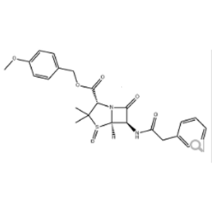 4-甲氧苯基（2S,5R,6R）-3,3-二甲基-7-氧-6-（2-苯乙酰胺）-4-thia-1-4-氧化二环[3.2.0]4-2-4-4-氧化4-4-氧化4 4-4-氧化4 4 4-4-氧化4 4 2 4-氧化物（POME）