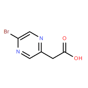2-(5-溴吡嗪-2-基)乙酸