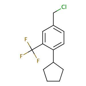 4-(氯甲基)-1-环戊基-2-(三氟甲基)苯