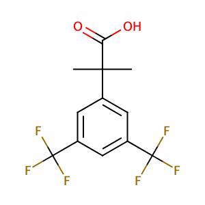 2-(3,5-双-三氟甲基-苯基)-2-甲基丙酸,2-(3,5-Bis(trifluoromethyl)phenyl)-2-methylpropanoic acid