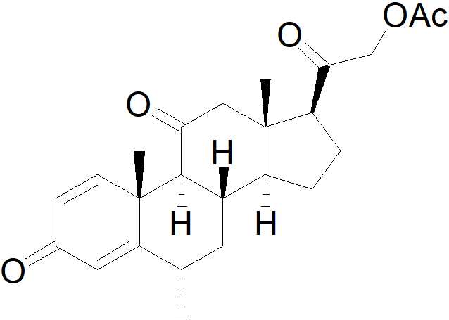 醋酸甲泼尼龙EP杂质F,Methylprednisolone Acetate EP Impurity F