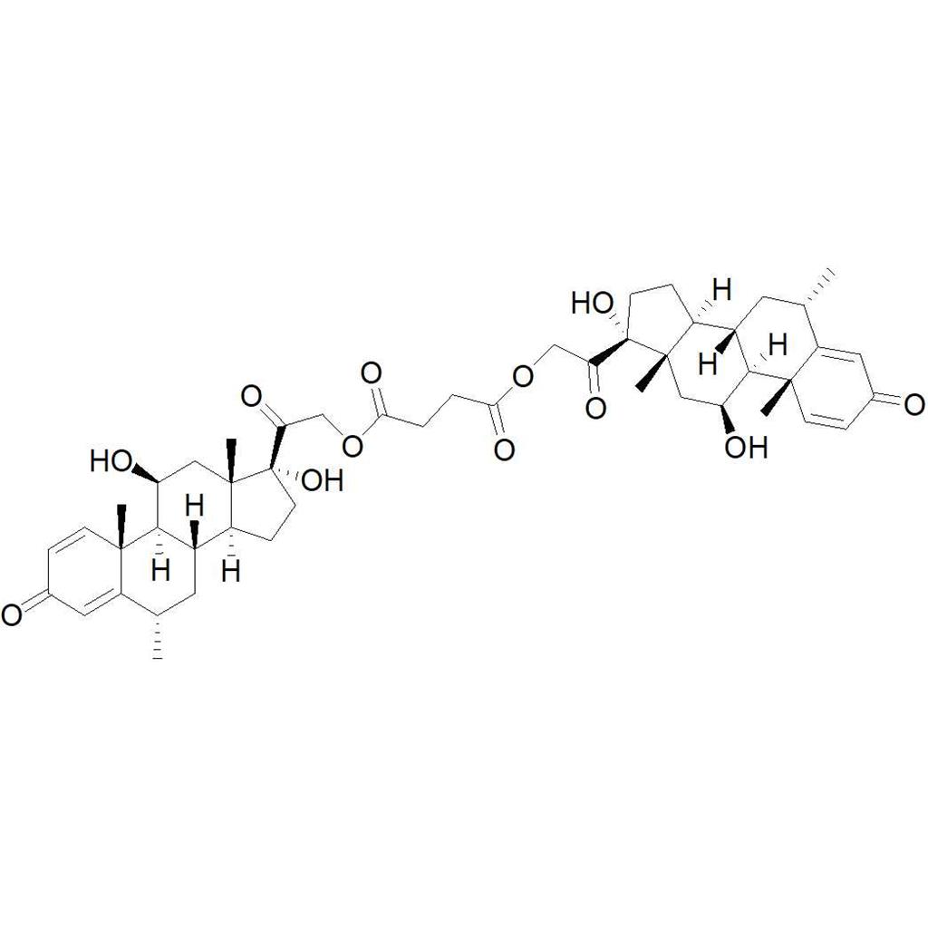 甲泼尼龙琥珀酸酯杂质1；甲泼尼龙琥珀酸二聚体,Methylprednisolone Hydrogen Succinate  Impurity 1;Methylprednisolone Hydrogen Succinate Dimer