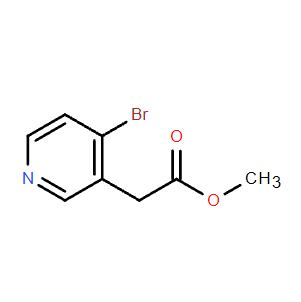 2-(4-溴吡啶-3-基)乙酸甲酯,Methyl 2-(4-bromopyridin-3-yl)acetate