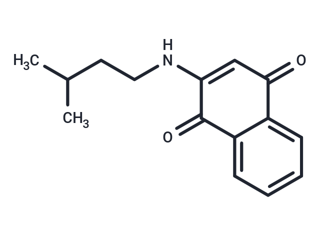 2-(Isopentylamino)naphthalene-1,4-dione,2-(Isopentylamino)naphthalene-1,4-dione
