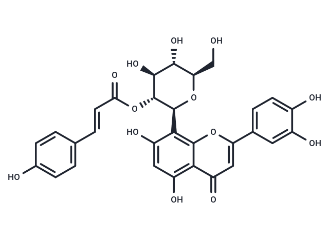 2''-O-P-反式香豆酰基荭草苷,Orientin-2''-O-p-trans-coumarate