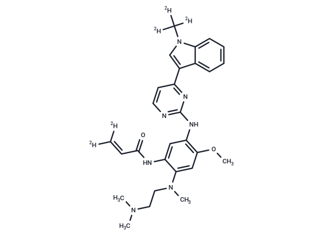 化合物 Dosimertinib-d3,Dosimertinib-d3