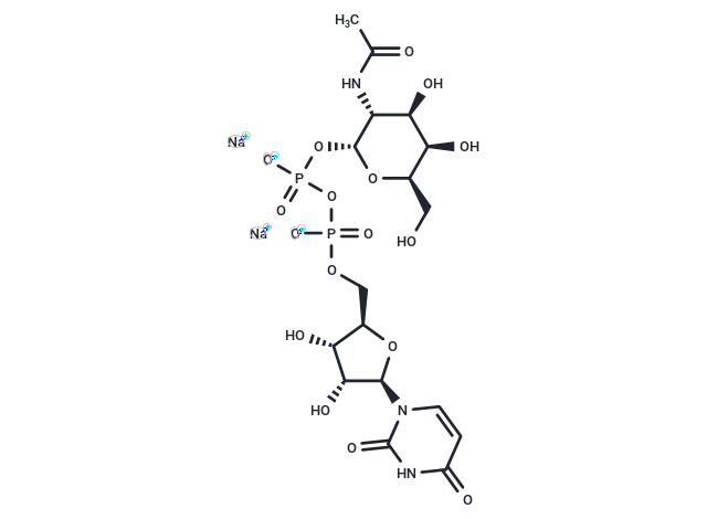 化合物 UDP-GalNAc disodium,UDP-GalNAc disodium