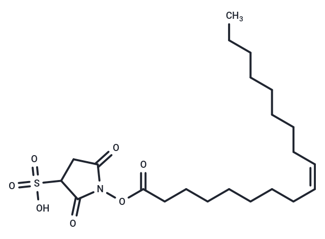 化合物 Sulfosuccinimidyl oleate,Sulfosuccinimidyl oleate