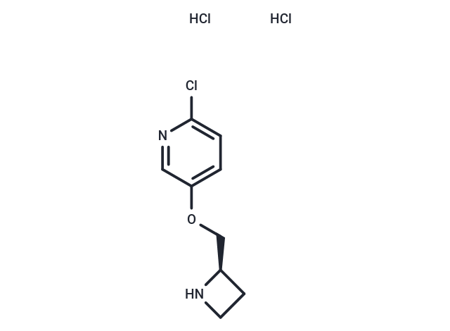 化合物 Tebanicline dihydrochloride,Tebanicline dihydrochloride