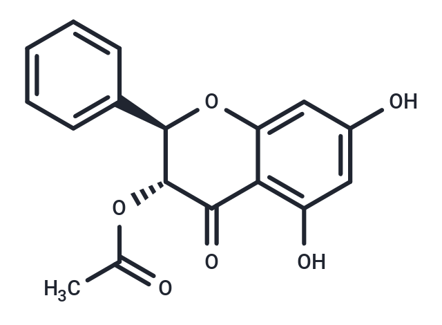 3-O-乙酰短叶松素,Pinobanksin 3-acetate