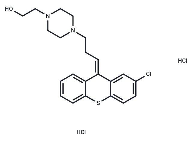 化合物 trans-Clopenthixol dihydrochloride,trans-Clopenthixol dihydrochloride