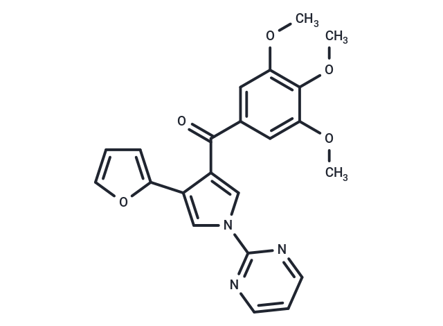 化合物 Tubulin inhibitor 30,Tubulin inhibitor 30
