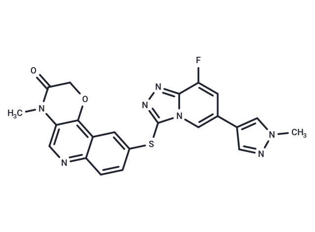 化合物 Dalmelitinib,Dalmelitinib