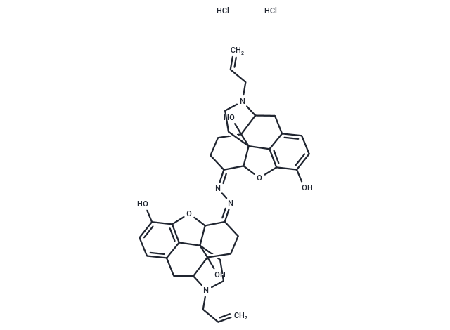 化合物 Naloxonazine dihydrochloride,Naloxonazine dihydrochloride