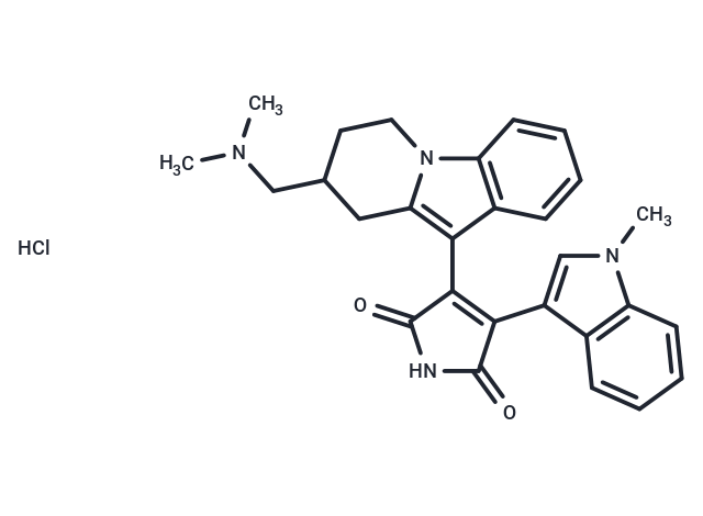 Bisindolylmaleimide XI (hydrochloride),Bisindolylmaleimide XI hydrochloride