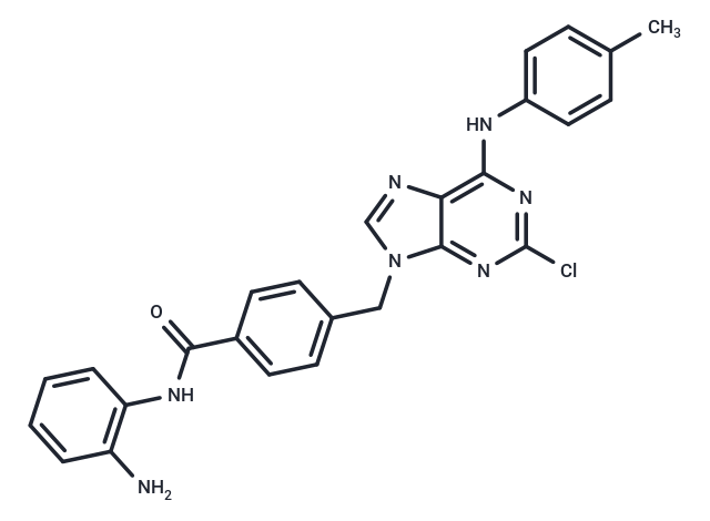 化合物 HDAC1/2 and CDK2-IN-1,HDAC1/2 and CDK2-IN-1