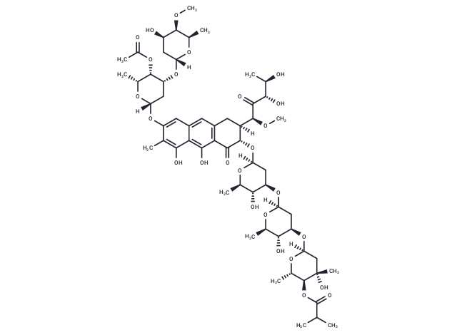 化合物 Chromomycin A2,Chromomycin A2