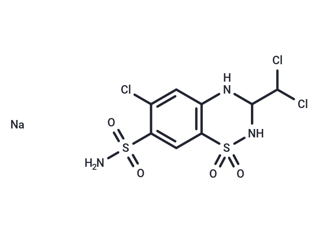 化合物 Trichlormethiazide sodium,Trichlormethiazide sodium