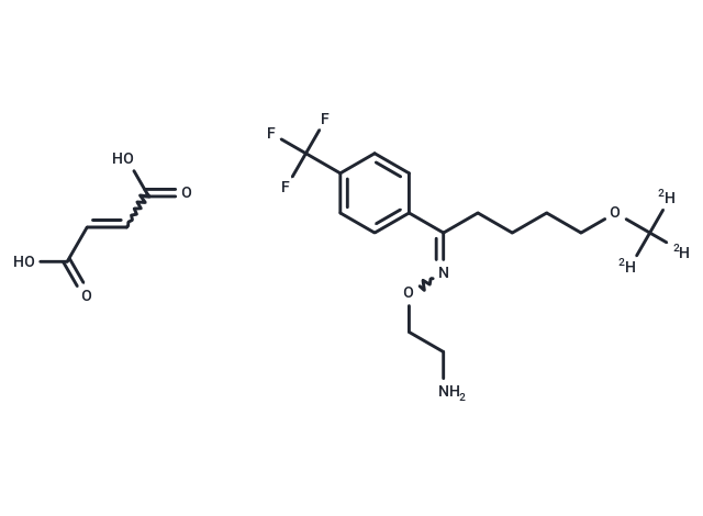 氟伏沙明-d3马来酸盐,Fluvoxamine-d3 Maleate