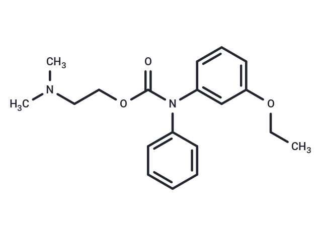 化合物 Carbanilic acid, m-ethoxy-N-phenyl-, 2-(dimethylamino)ethyl ester,Carbanilic acid, m-ethoxy-N-phenyl-, 2-(dimethylamino)ethyl ester