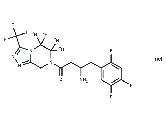rac-西他列汀-d4 盐酸,rac-Sitagliptin-d4 HCl