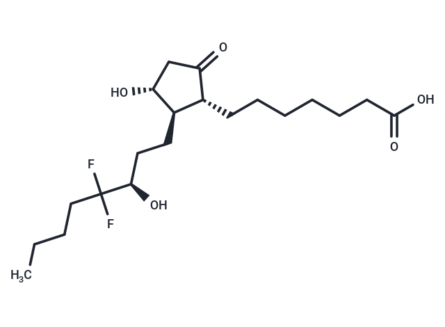 化合物 13,14-dihydro-16,16-difluoro Prostaglandin E1,13,14-dihydro-16,16-difluoro Prostaglandin E1