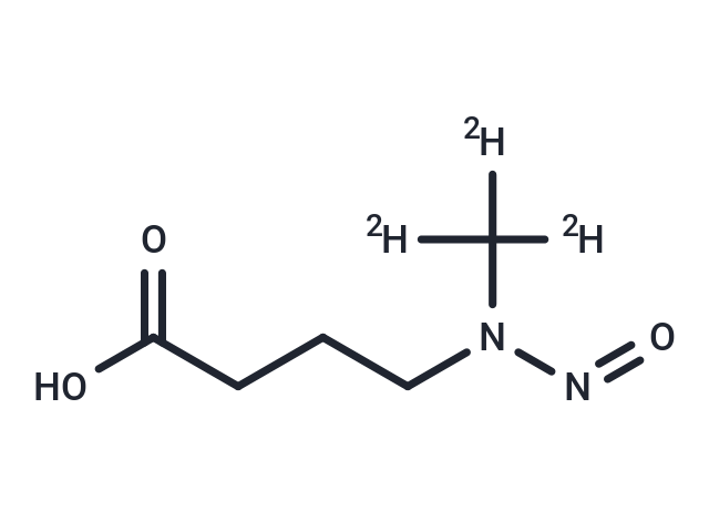 N-亚硝基-N-(甲基-d3)-4-氨基丁酸,N-Nitroso-N-(methyl-d3)-4-aminobutyric Acid
