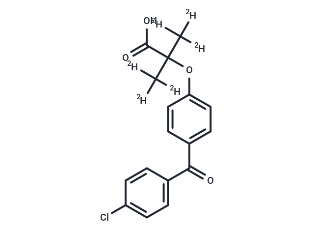 非诺贝特EP杂质B-d6（非诺贝特酸-d6）,Fenofibrate EP Impurity B-d6