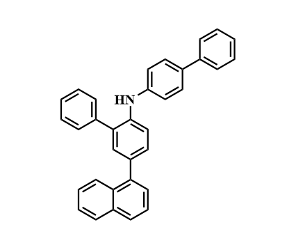 N-([1,1'-联苯]-4-基)-5-(萘-1-基)-[1,1'-联苯]-2-胺,N-([1,1'-biphenyl]-4-yl)-5-(naphthalen-1-yl)-[1,1'-biphenyl]-2-amin