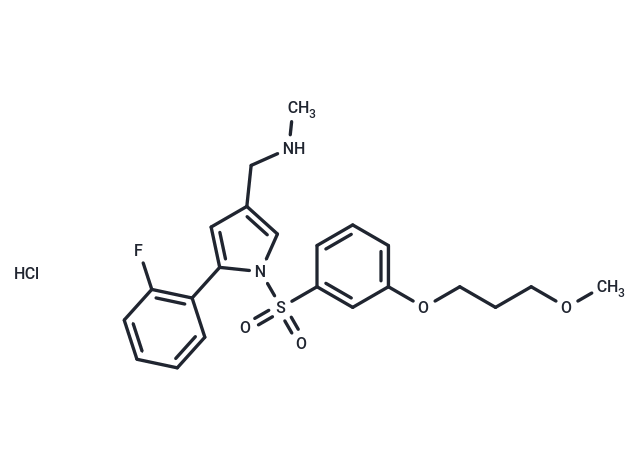 化合物 P-CAB agent 2 hydrochloride,P-CAB agent 2 hydrochloride
