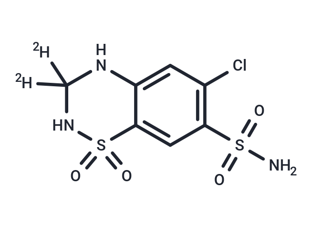 氢氯噻嗪-d2,Hydrochlorothiazid-d2