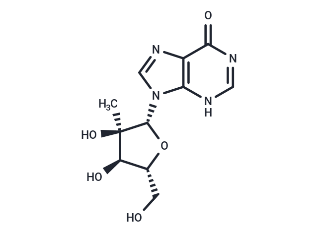 化合物 2’-beta-C-Methyl inosine,2'-beta-C-Methyl inosine