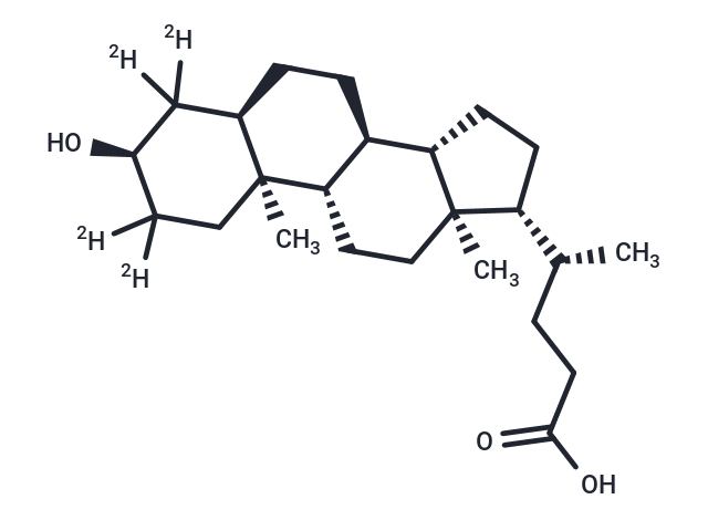 石胆酸-d4,Lithocholic Acid-d4