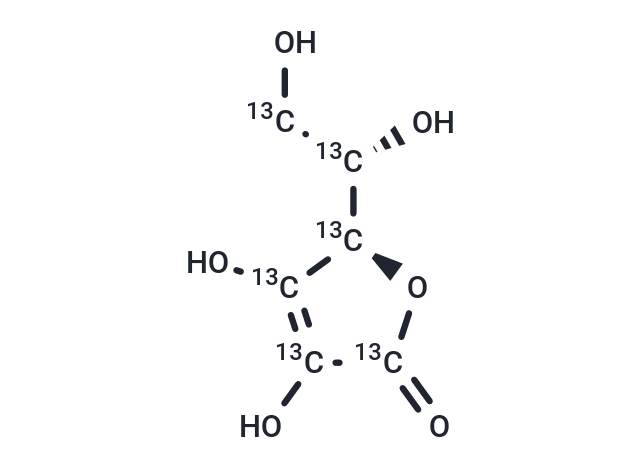抗坏血酸 13C6,Ascorbic acid-13C6