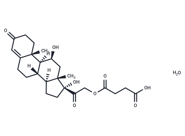 化合物 Hydrocortisone hemisuccinate hydrate,Hydrocortisone hemisuccinate hydrate