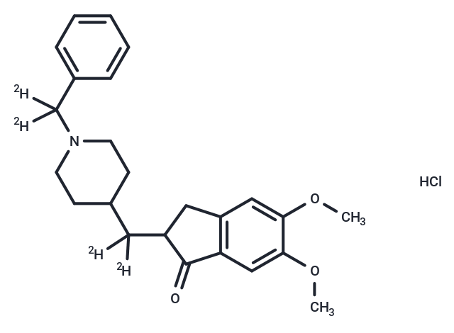 (±)-多奈哌齐-d4 HCl,(±)-Donepezil-d4 HCl
