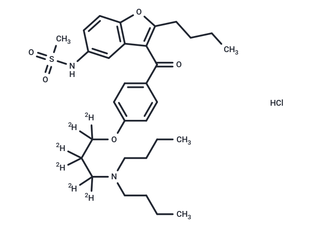 决奈达隆-d6 HCl,Dronedarone-d6 HCl