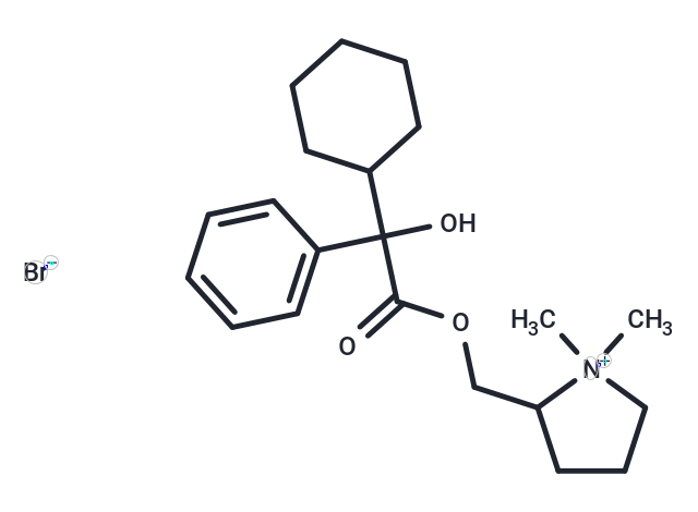 化合物 Oxypyrronium bromide,Oxypyrronium bromide