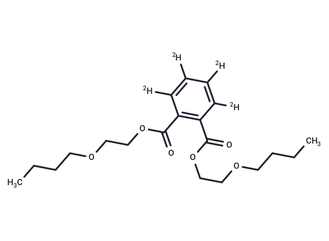 氘代邻苯二甲酸二丁氧基乙酯-d4,Phthalic acid, bis-2-n-butoxyethyl ester-d4